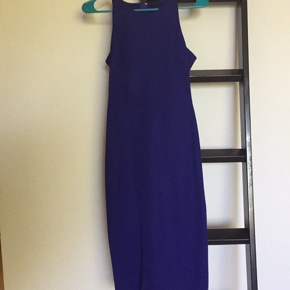 Banana republic Sloan navy work dress